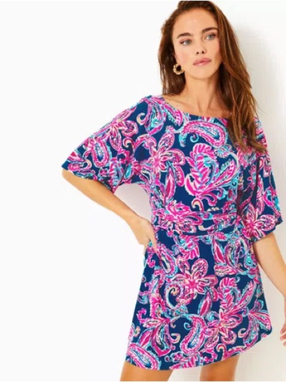Lilly Pulitzer Parigi Boatneck Romper